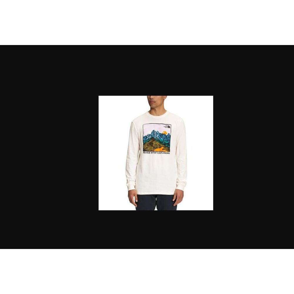 Men's Long Sleeve Graphic Injection Tee - XL
